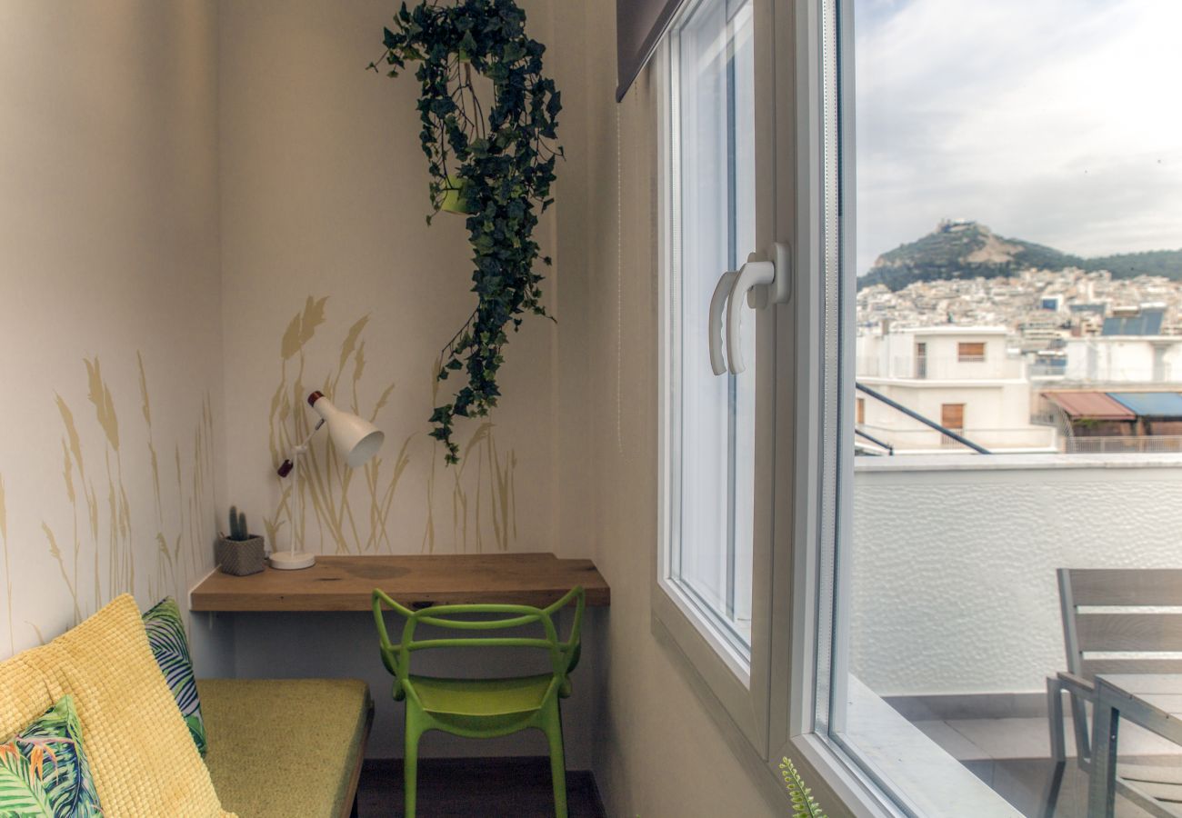 Apartment in Athens - Stylish Penthouse with Superb Lycabettus Hill View
