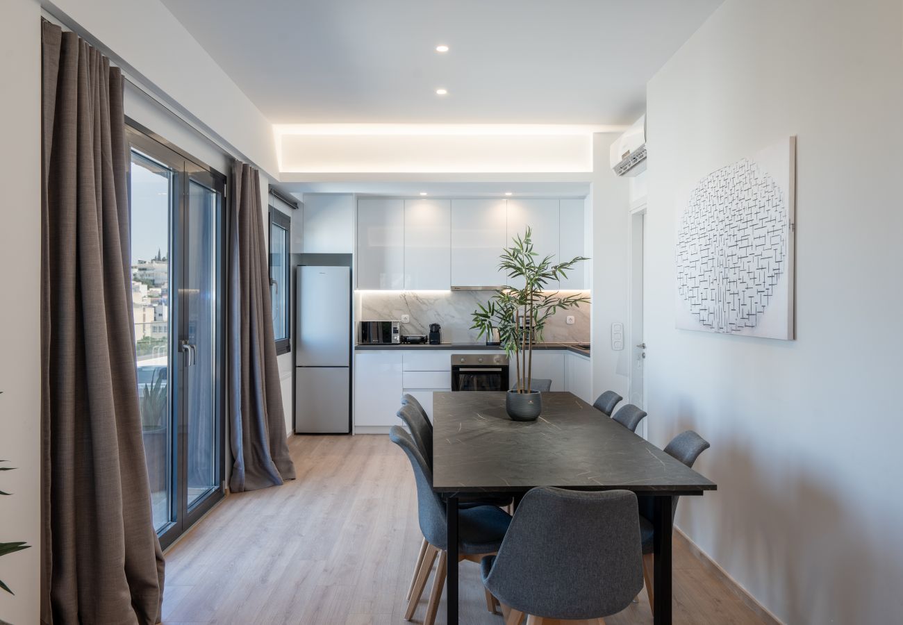 Apartment in Kallithea - THE EDGE Luxurious Penthouse Shared Gym
