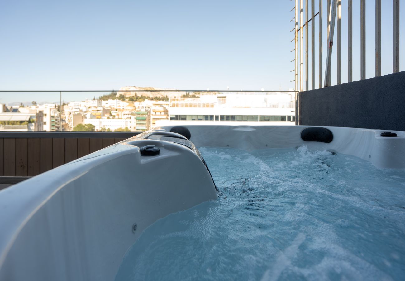 Apartment in Kallithea - THE EDGE Luxurious Penthouse Shared Gym