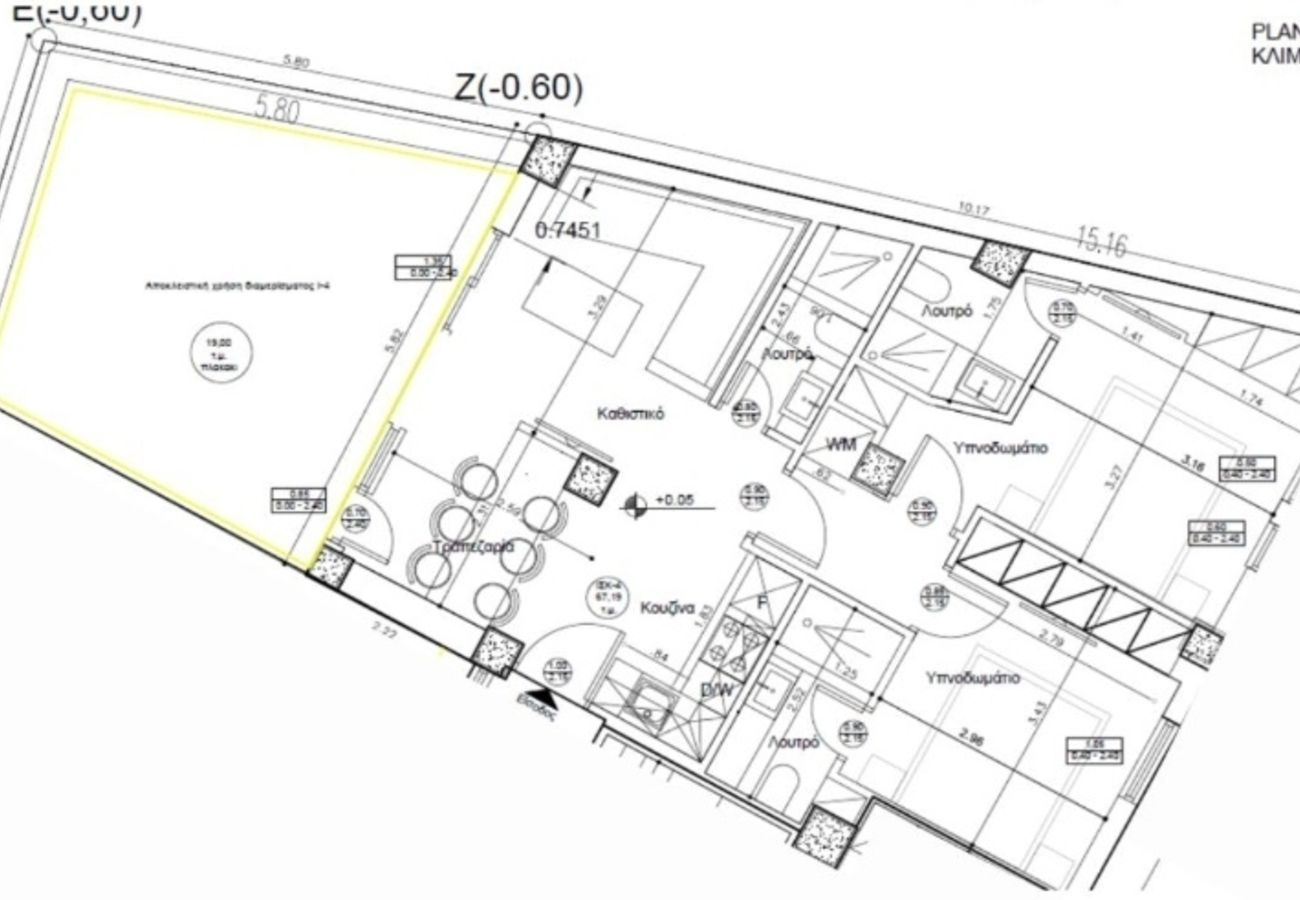 Apartment in Kallithea - * THE EDGE * Luxury Duplex with Parking