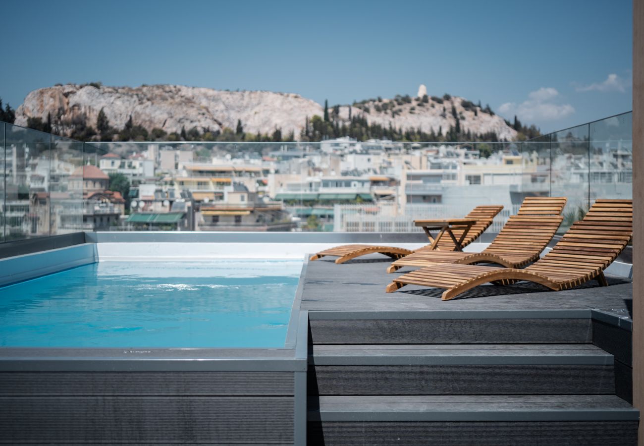 Apartment in Kallithea - Modern Urban Getaway at 