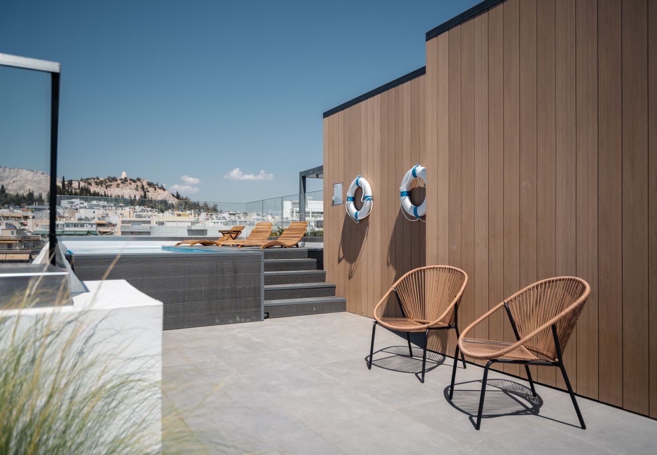 Apartment in Kallithea - Modern Urban Getaway at 