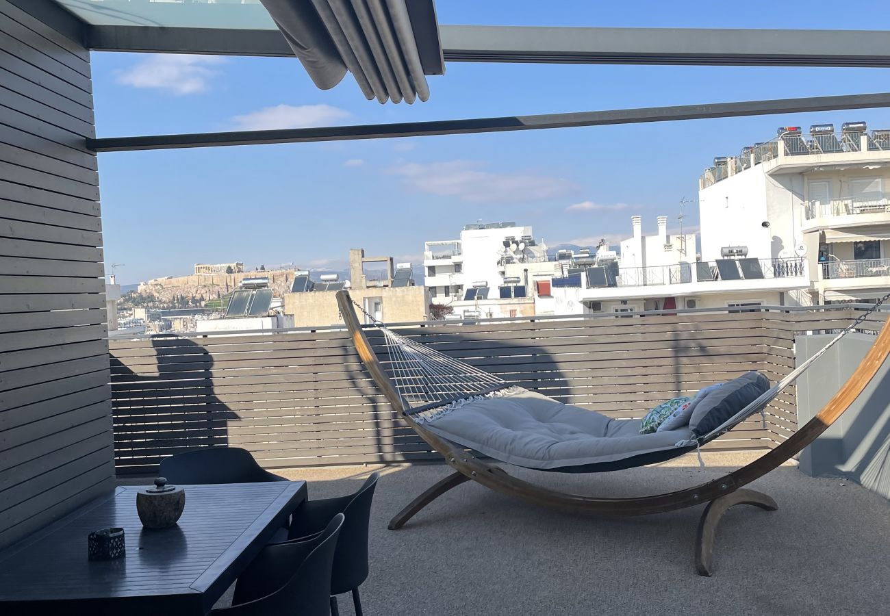Apartment in Athens - Duplex Penthouse with Sauna & Acropolis View