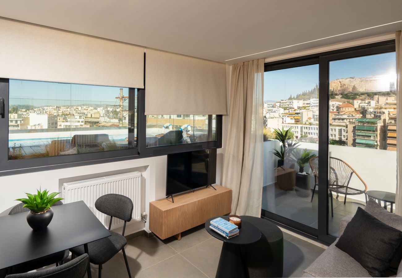 Studio in Kallithea - *THE EDGE* Modern Penthouse with City View