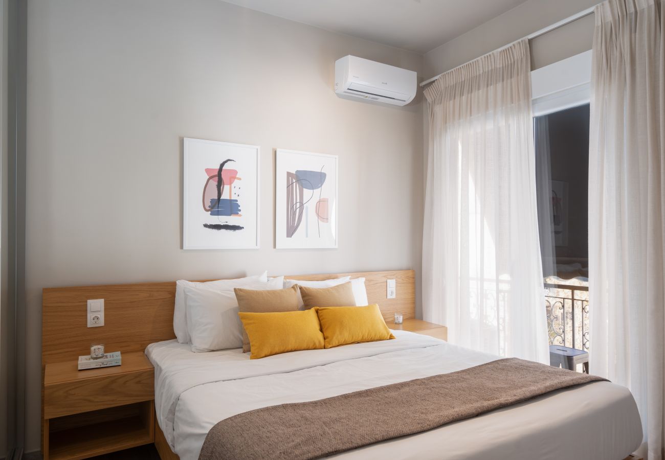Apartment in Athens - One-Bedroom with Private Balcony and City Views