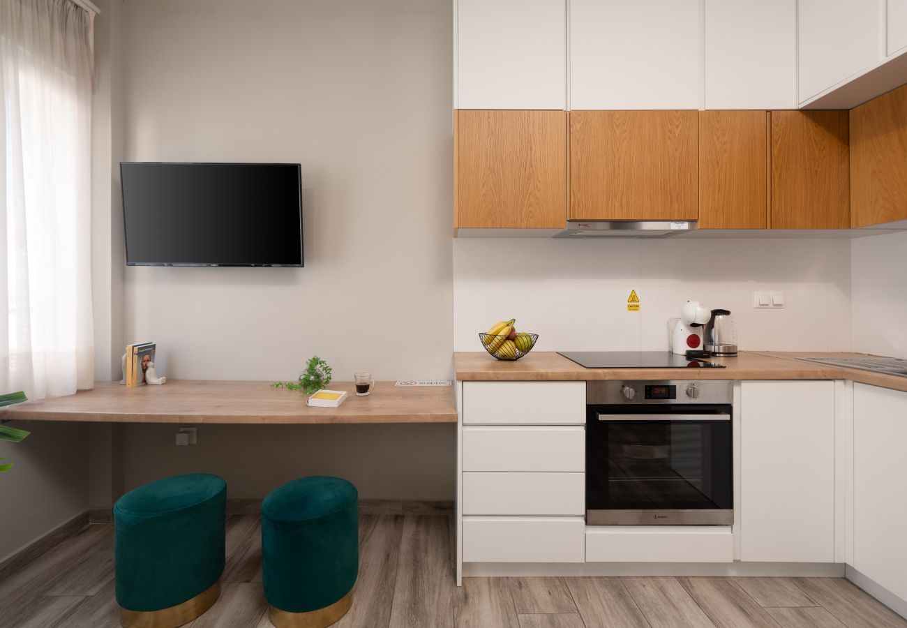 Apartment in Athens - One-Bedroom with Private Balcony and City Views