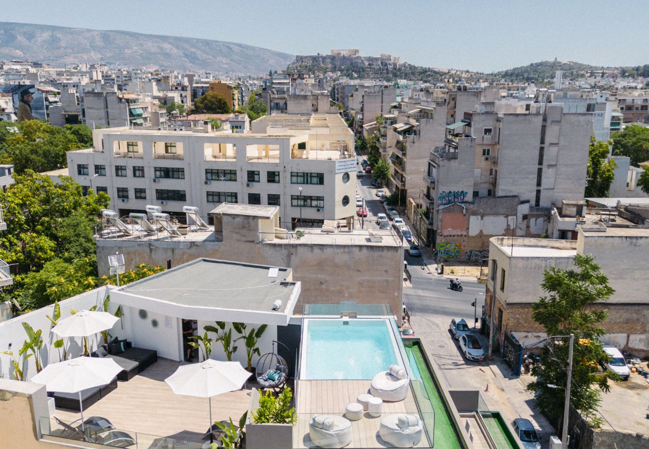 Studio in Athens - Silk Athens | Mini suite with Gym, Laundry & Pool