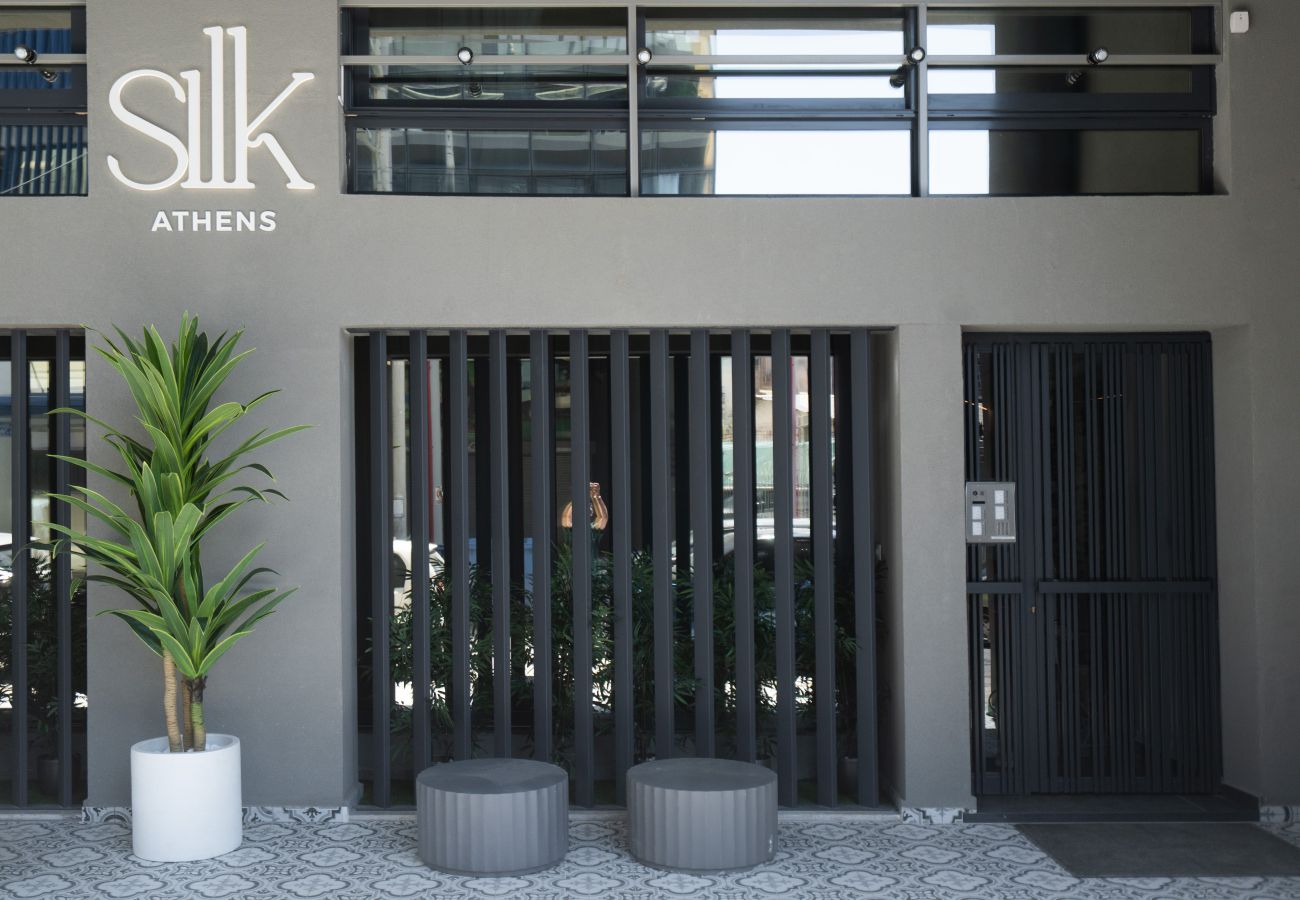 Apartment in Athens - Silk Athens | Urban Loft with Gym, Laundry & Pool