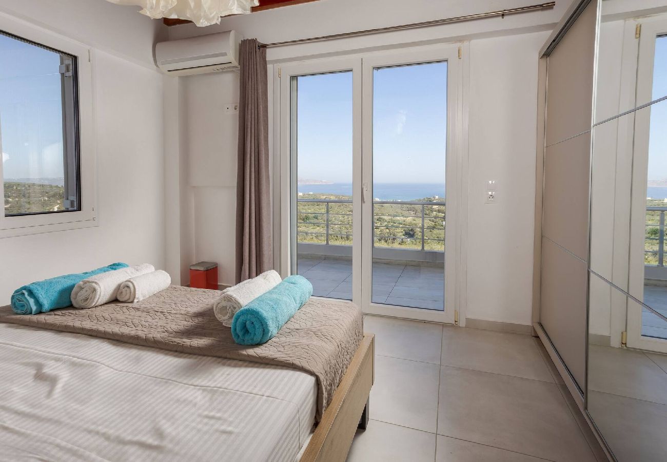 Villa in Douliana - Villa Konstantinos Hilltop Vineyard Escape