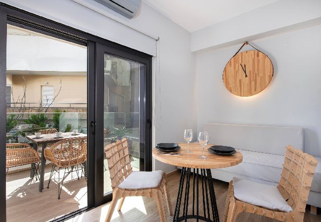 Condominium in Chania - Lani Apartment • 1min Walk to Sandy Beach