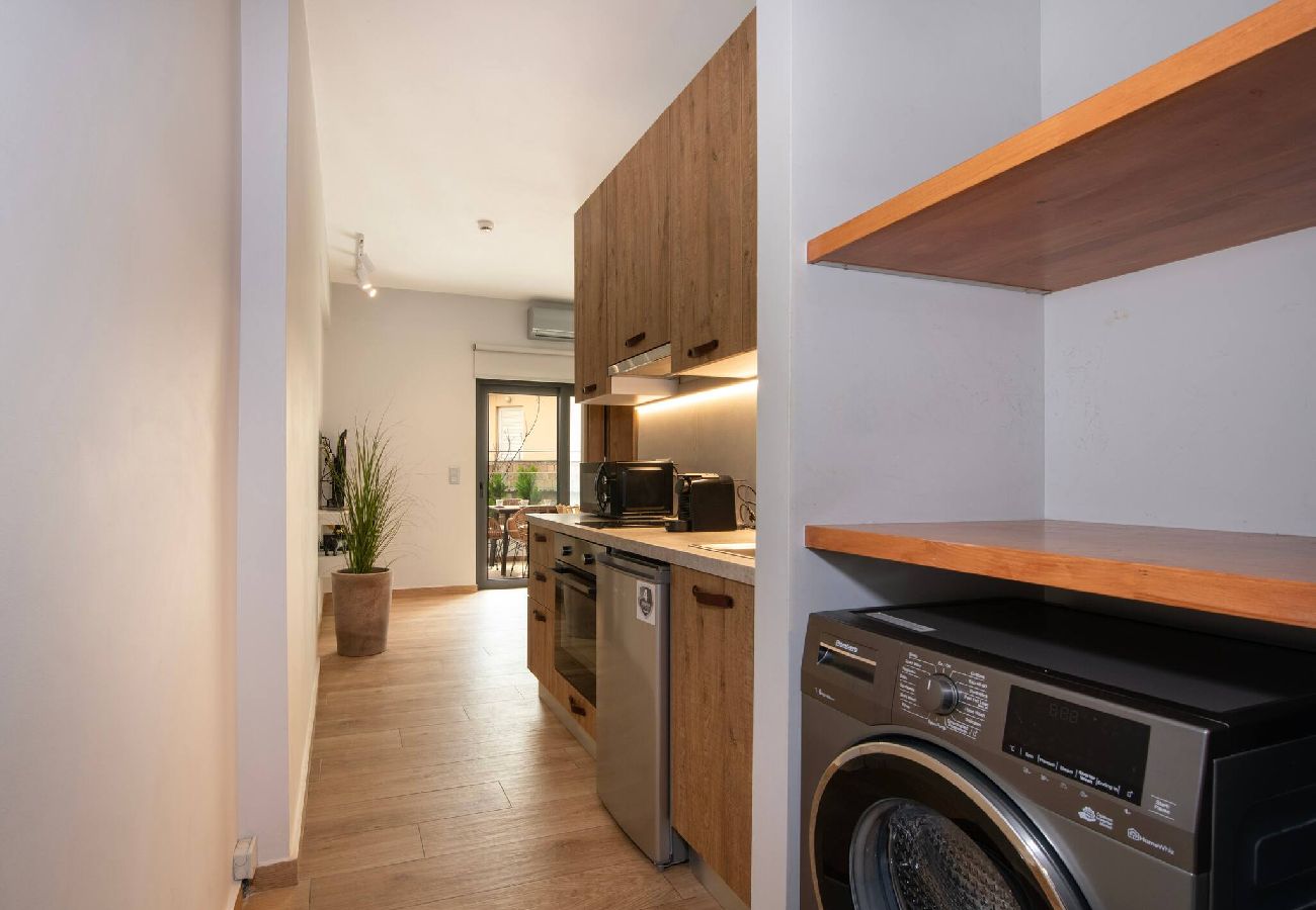 Condominium in Chania - Lani Apartment • 1min Walk to Sandy Beach