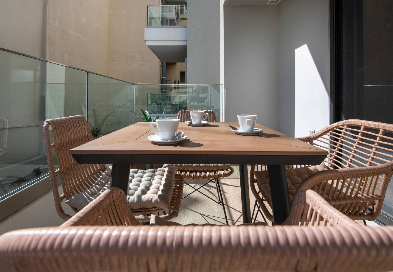 Condominium in Chania - Lani Apartment • 1min Walk to Sandy Beach