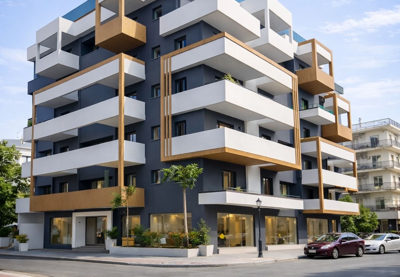 Apartment in Piraeus - Santorini luxury Apartment in Pireaus with Parking